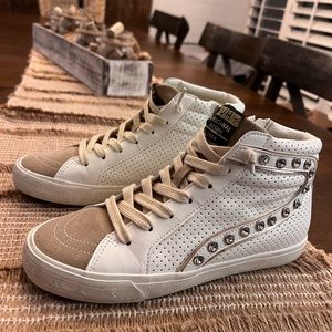 Vintage Havana “Excel High Top Sneaker In Nude Multi”